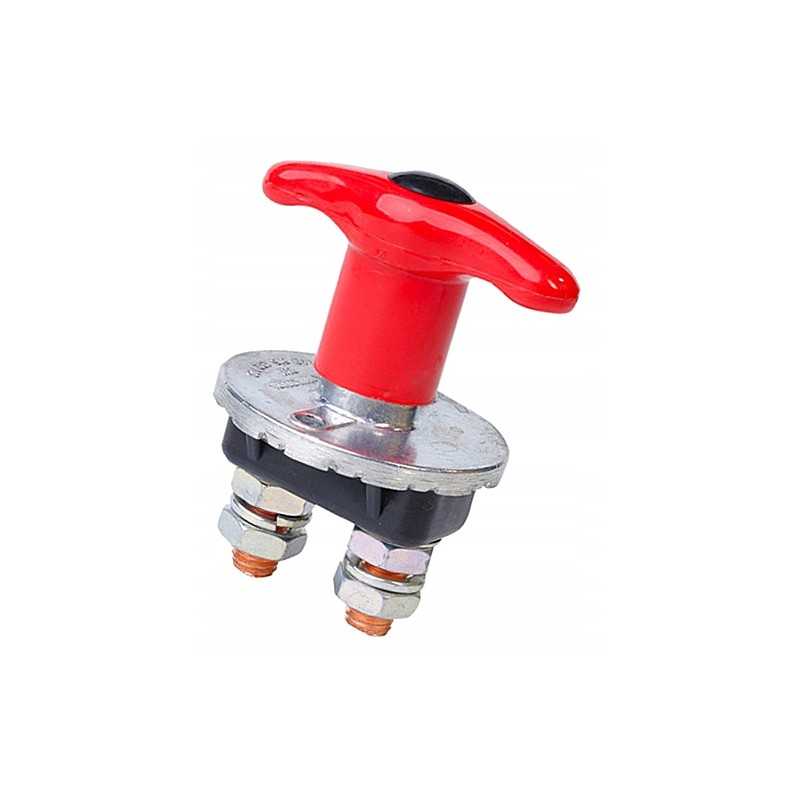 R5h20 skyriklis, srovės jungiklis, akumuliatoriaus laidas