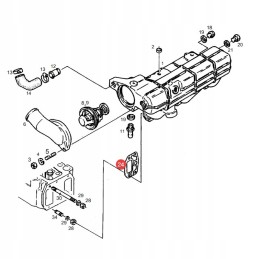 Fendt vandens kolektoriaus tarpiklis 199204010040 bepco