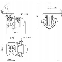 Kramp degalų siurblys tinka Perkinsui