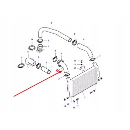 Va205566 radiatoriaus žarna