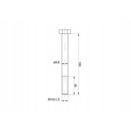 Diferencialinis varžtas m10 c 330