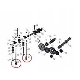 Vožtuvo taurelės stūmiklis 1vnt Mitsubishi VST Mt