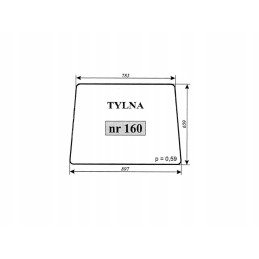 Galinis langas t25a 160