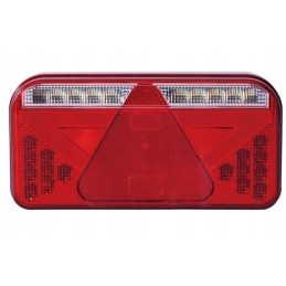 Galinis žibintas su trikampiu 61LED, dešinė, 5 funkcijos