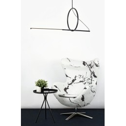 King home stick jd2819 s pakabinamas šviestuvas 1x12 w led