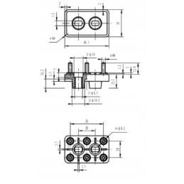 Elektros variklio prijungimo juostelė