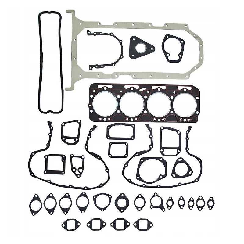 Variklio tarpiklių rinkinys c 385 4 cilindras b atidarytas