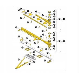 Dalgio galvutė 84562654 new Holland cnh