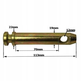 Smeigtuko skersmuo 19mm, ilgis 71mm