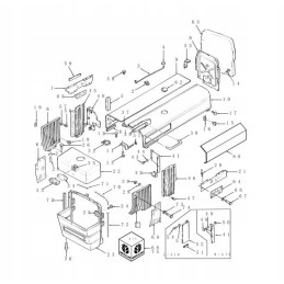 Groteles paliko New Holland Ford 8240 81873302