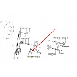 603342 0 kuliamosios mašinos pavaros svirtis