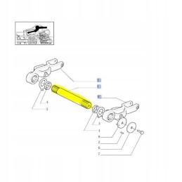Lift roller case mxm puma new holland t7 tm