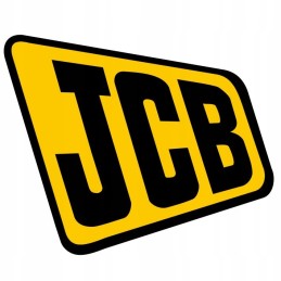 Lipdukas JCB logotipas krautuvas ekskavatorius 20 cm
