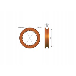 Tarpinės pavarų dėžės slankioji įvorė c 385 8010804