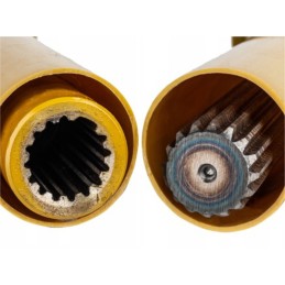 Juodas velenas, jėgos perdavimo velenas, 75 cm