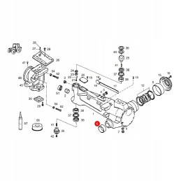 Fendt priekinės ašies įvorė 816300020470 keitimas