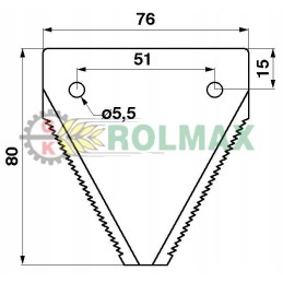 Dalgio ašmenys, iš apačios 522187