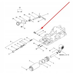 40008161 pilnas hidraulinis vožtuvas