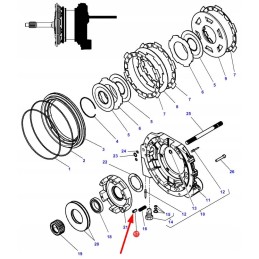 3019686x1 sankabos krepšelio spyruoklinis kaištis 10x20
