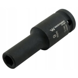 Ilgas šešiakampis smūginis lizdas 1 2 9 mm