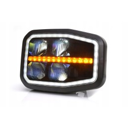 Kombinuotas priekinis žibintas 12 24v led w188