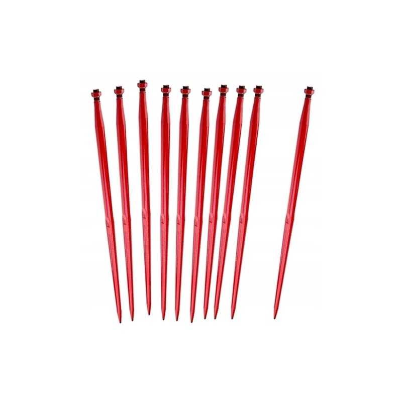 Tiesus priekinio krautuvo dantis, kaltos šakės 810mm