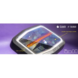 Kombinuotas priekinis žibintas 12 24v led w188