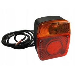 18u LED priekabos lempa, LED gabaritinis žibintas su apšvietimu