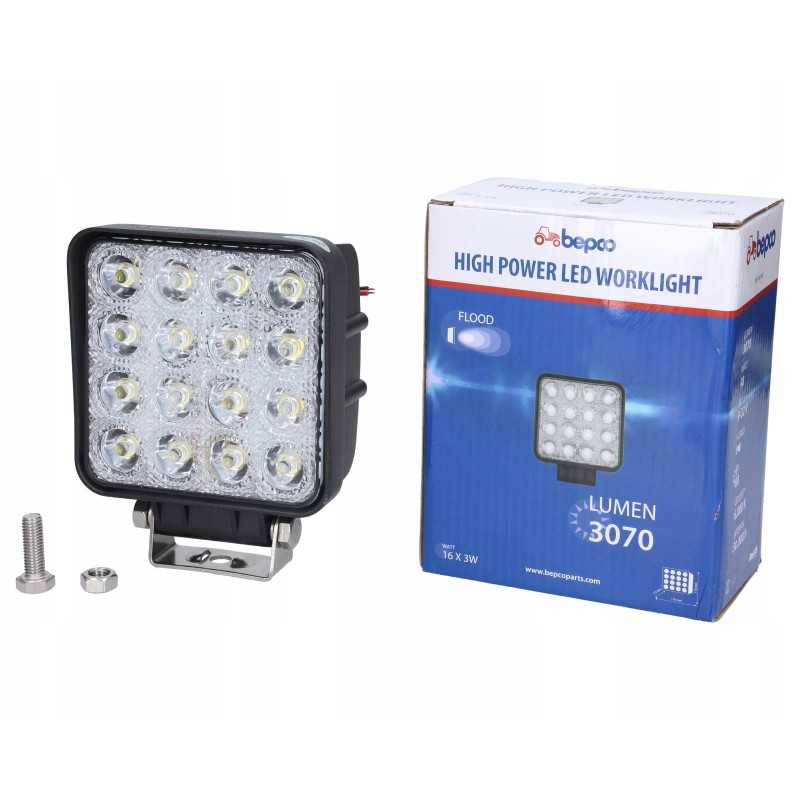 LED darbo lempa 48w 3070lm išsklaidyta šviesa