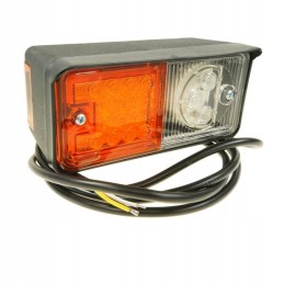 LED priekinis žibintas, dešinė, 12v 24v
