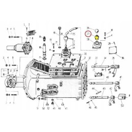 Pavarų svirties dangtis c 330