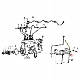 Tiekimo siurblio kabelis c 360 46408650