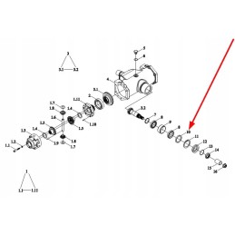 Tc02311010023 tarpiklis 74 x 80 x 6 5