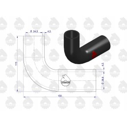 Radiatoriaus žarnų komplektas C 360 Ursus