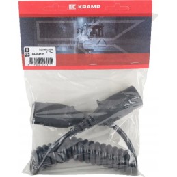 Spiralinis kabelis 12v 7 gyslų l 1 75 m