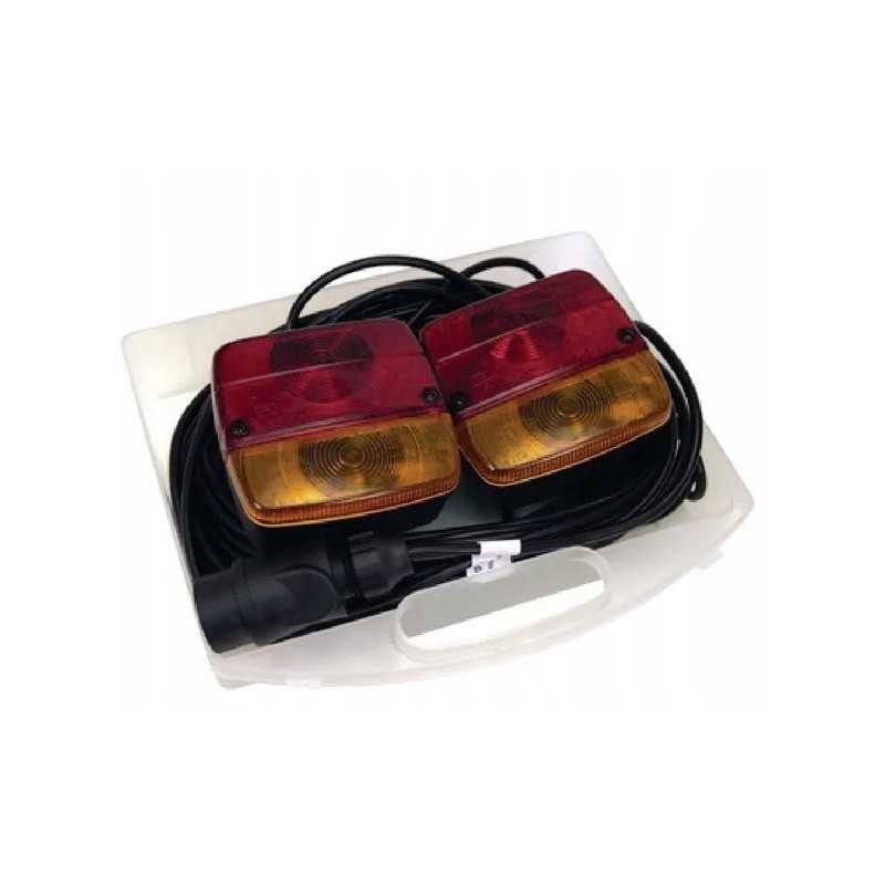 Magnetinių lempų rinkinys priekaboms vlc6016