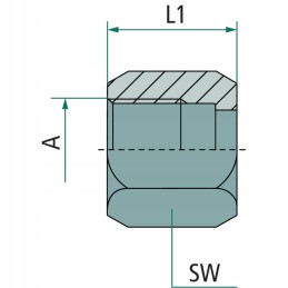 Movos veržlė 7 8 colių 350 barų granitas