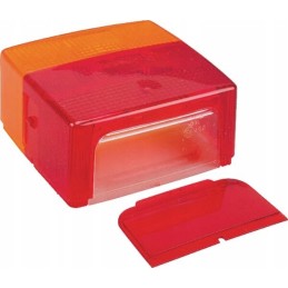 Kvadratinis lempos gaubtas galinis kairysis dešinysis hella 9el1