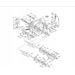 Guolio korpusas new Holland tc tc5000 84005799 cnh