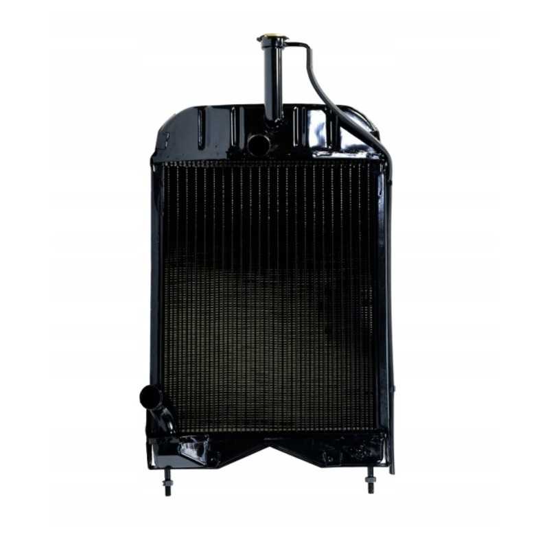 Vandens aušintuvas, 3 eilių mf 3 1660654m91, varinis