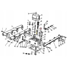 Įsiurbimo vožtuvo kreiptuvas c 360 50505040