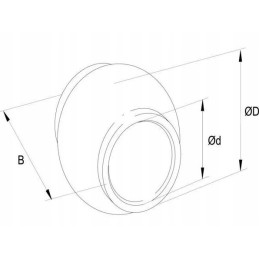 Viršutinė jungtis rutulinė katė 3 2 oe25 4 60x51mm gopart