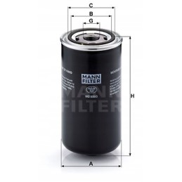 Alyvos filtras wd950 3 mann