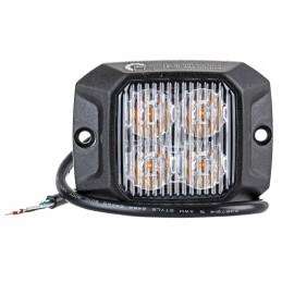 LED stroboskopinė lempa 10w r10 r65 oranžinė