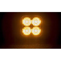 LED stroboskopinė lempa 10w r10 r65 oranžinė