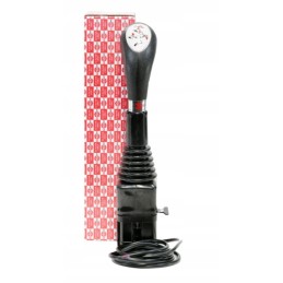 Vairasvirtė skirstytuvui su rutuliniu mygtuku