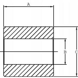 Sumažinimo rankovė 22 6 28 7mm l 44 juoda li