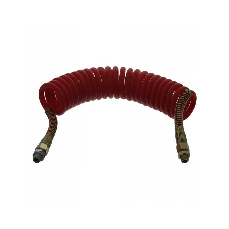 Spiralinis pneumatinis kabelis m16 x 1 5 raudonas