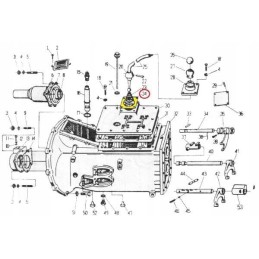 Pavarų svirties guolio sandariklis c 330 500
