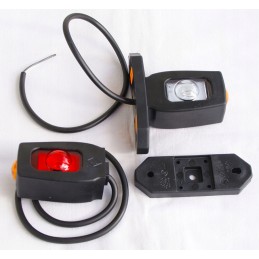 Vilkiko priekabos žibinto žymeklis 12 24 2x